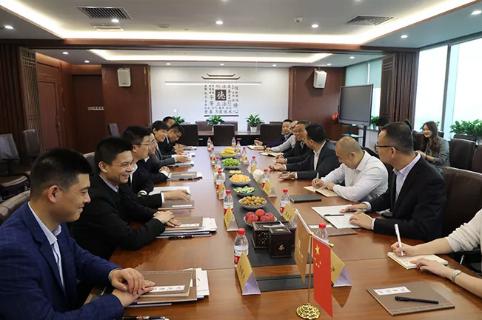 明光市市委书记被征途国际企业文化深深感动 | 深入沟通合作空间广阔