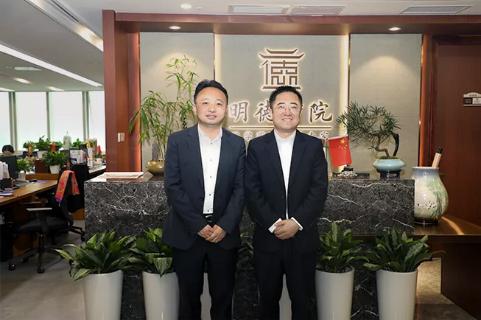 明光市市委书记被征途国际企业文化深深感动 | 深入沟通合作空间广阔